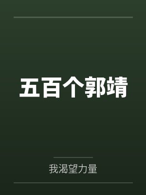 五百个郭靖封面